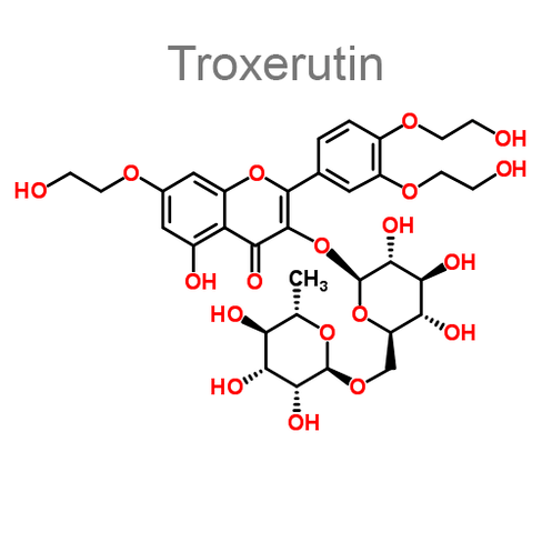Componente de la composición Vasaxal - Troxerutin